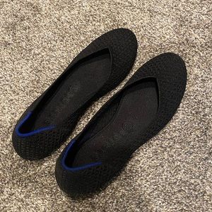 Rothy’s original round toe flat.